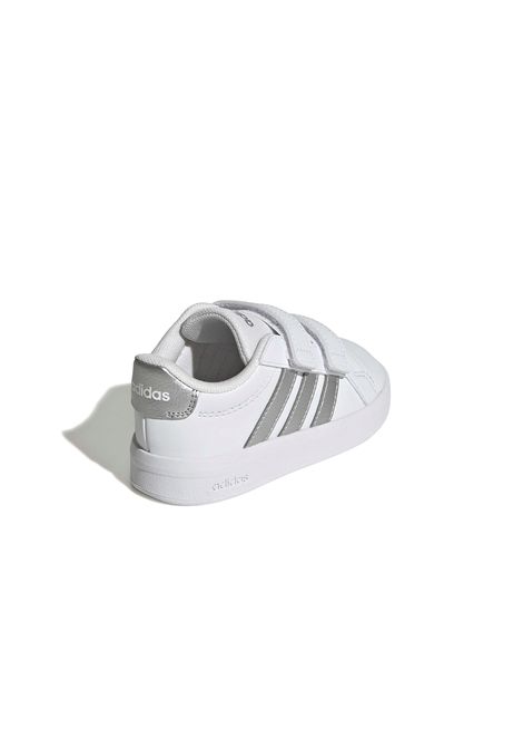 Adidas Grand Court 3.0 Shoes White Silver Infant ADIDAS CORE | Sneakers | JP9373-